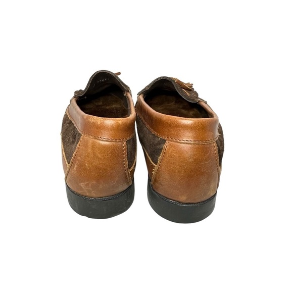 Maine Woods Brown Leather Upper Loafers with Tassle‎ Women's Size 7M - Picture 3 of 12